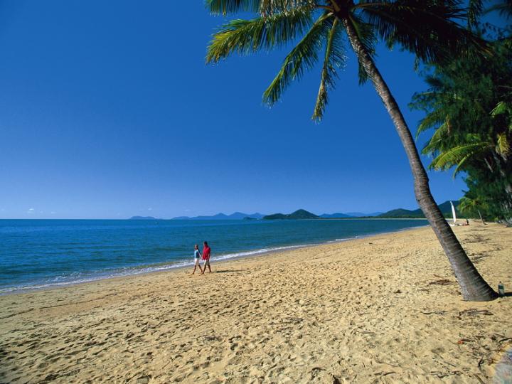 rejse strand sol queensland australien palm cove påske marts april maj
